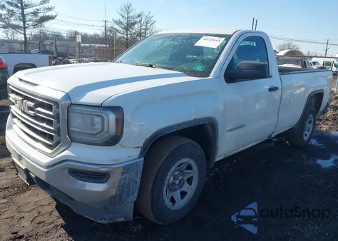 2016 GMC Sierra 1500 from USA, damaged, VIN 1GTN1LEC7GZ900942